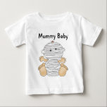 Fun Halloween Mummy Baby T-Shirt<br><div class="desc">Fun Halloween Mummy Baby T-Shirt</div>
