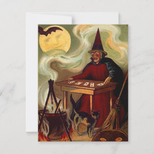 FUN HALLOWEEN PARTY INVITATION ~ EZ TO CUSTOMIZE!