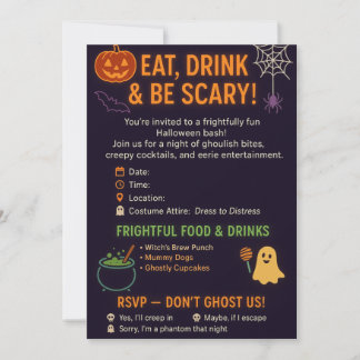Fun Halloween Party Invite