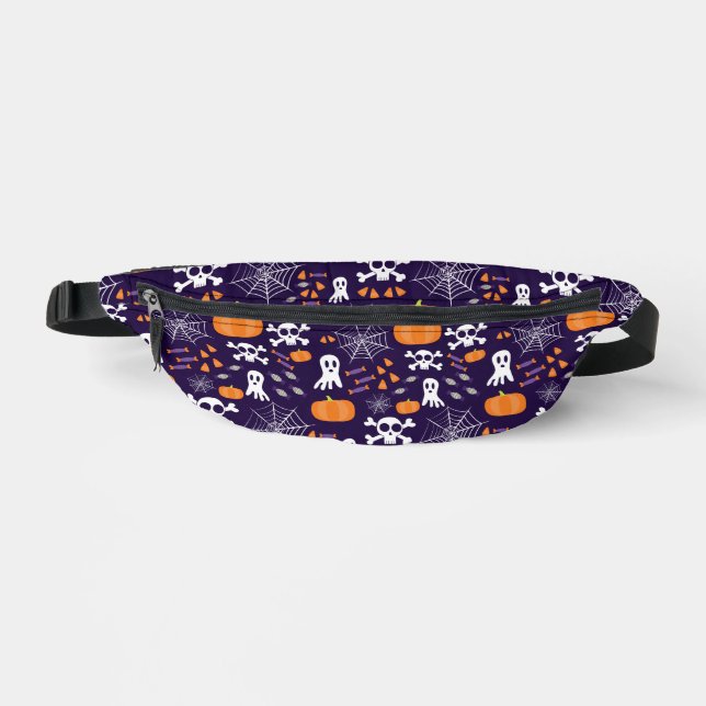Fun Halloween Pattern Bum Bags (Front)