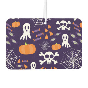 Fun Halloween Pattern Car Air Freshener