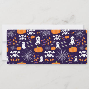 Fun Halloween Pattern Card