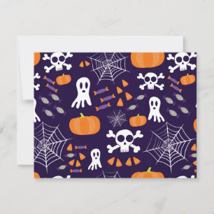 Fun Halloween Pattern Card