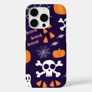 Fun Halloween Pattern iPhone 16 Pro Case