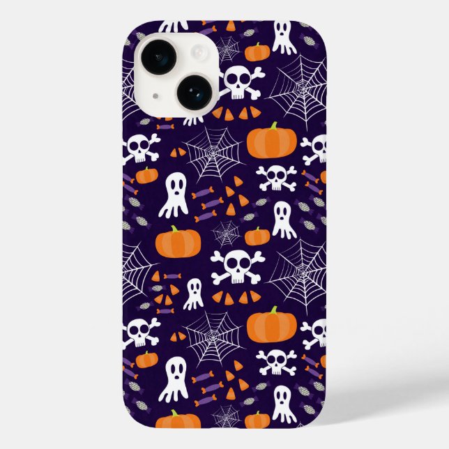 Fun Halloween Pattern Case-Mate iPhone Case (Back)