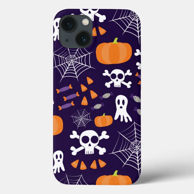 Fun Halloween Pattern Case-Mate iPhone Case (Back)
