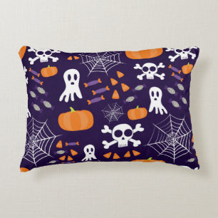 Fun Halloween Pattern Decorative Cushion