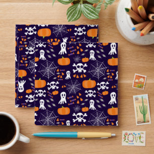 Fun Halloween Pattern Envelope