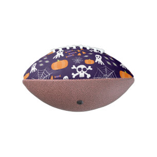 Fun Halloween Pattern Football