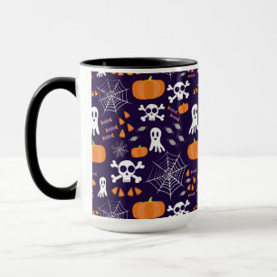 Fun Halloween Pattern Mug