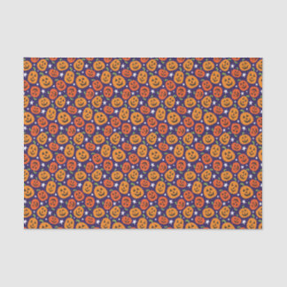Fun Halloween Pumpkin Patterned Tissue Paper