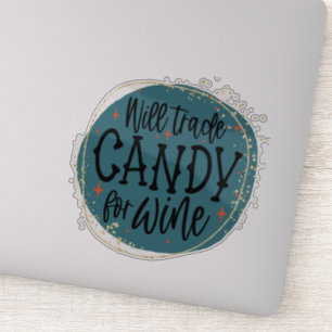 Fun Halloween quote Sticker