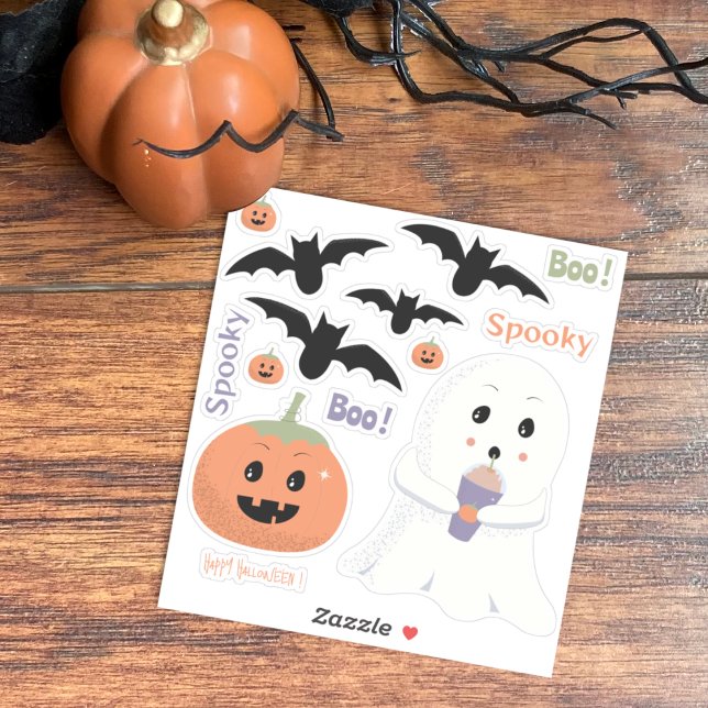 Fun Halloween Spooky Sticker Pack (Fun Halloween sticker pack .)