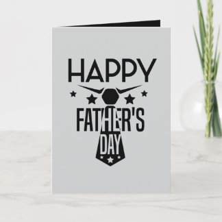 Fun Happy Father's Day customizable  Card