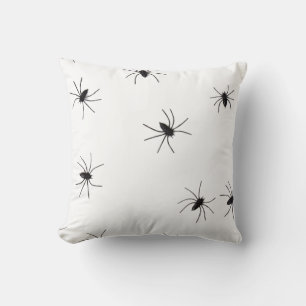 Fun Happy Halloween Spider Cushion