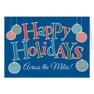 Fun Happy Holidays, Across the Miles, Baubles