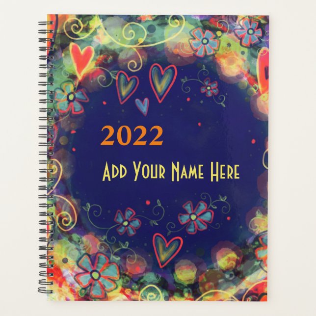 Fun Heart Personalised Inspirivity Planner (Front)