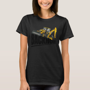 Fun heavy equipment backhoe design for Children an T-Shirt