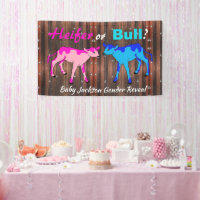 Fun "Heifer or Bull" Gender Reveal