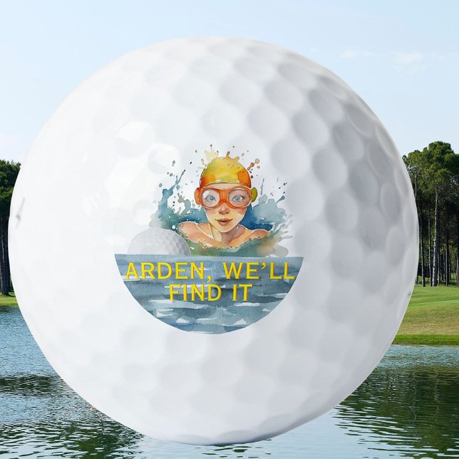 Fun Help Water Golf Ball First Name (Creator Uploaded)