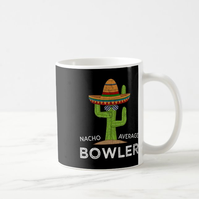 Fun Hilarious Bowler Joke Humour Funny Bowling Say Coffee Mug (Right)