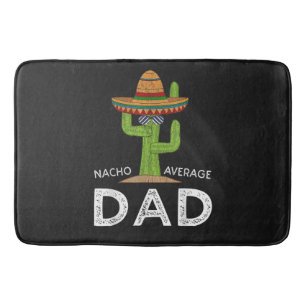 Fun Hilarious Dad Joke _ Funny Saying Dad Bath Mat