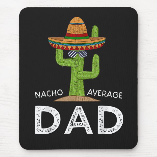 Fun Hilarious Dad Joke _ Funny Saying Dad Mouse Pad (Front)