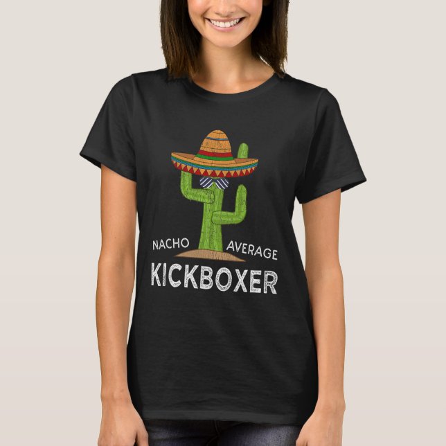 Fun Hilarious Kickboxer Meme Funny Kickboxing  T-Shirt (Front)