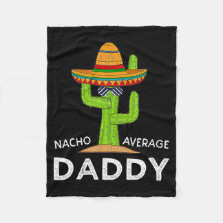 Fun Hilarious New Dad Humor Funny Meme Fleece Blanket