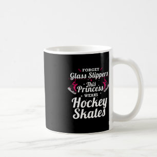 Fun Hockey Design For Girls Women Ice Hockey Playe Coffee Mug