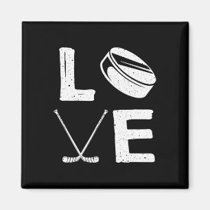 Fun Hockey Design For Kids Men Women Ice Hockey Pl Magnet