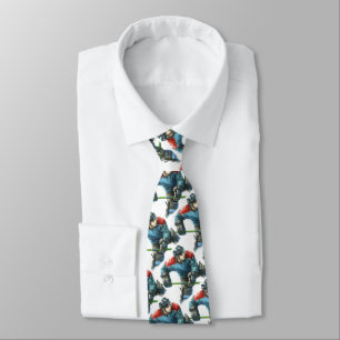 Fun Hockey Game Player  Tie