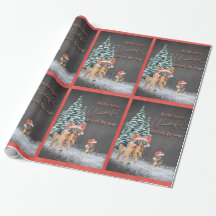 Fun Holiday German Shepherds with  Santa Hats