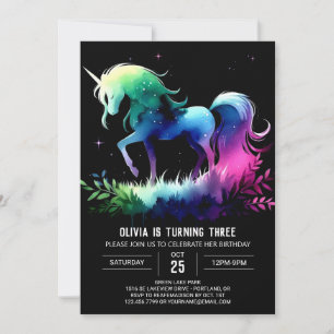 Fun Horse Birthday Invitation