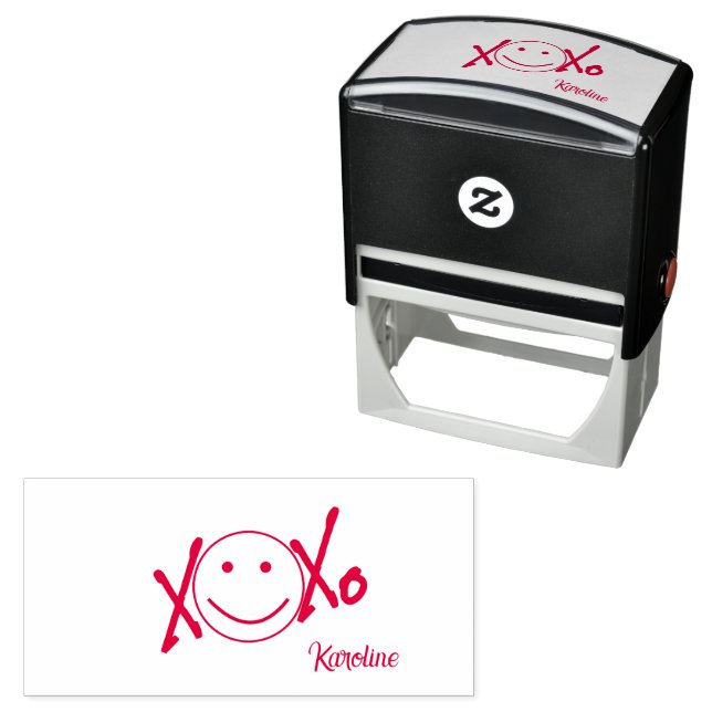 Fun Hugs Kissess XOXO Self-inking Stamp (In Situ)