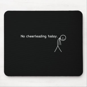 Fun Humour For Cheerleading Lover Rest Mouse Pad