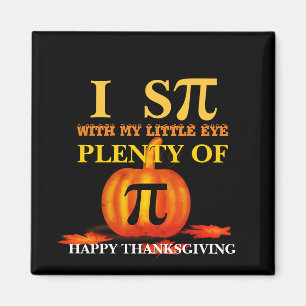Fun I SPY PUMPKIN PIE Thanksgiving Magnet