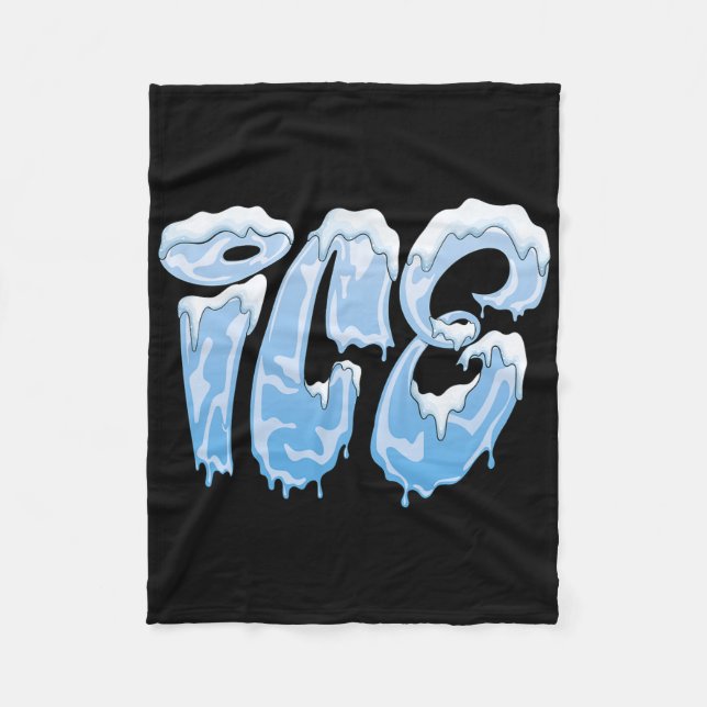 Fun Ice And Fire Costume Halloween Family Matching Fleece Blanket (Front)