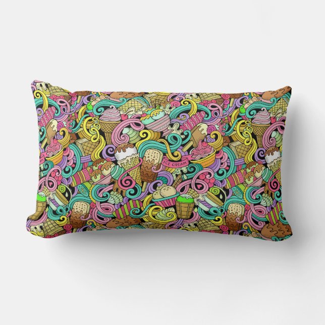 Fun Ice Cream Pillow (Front)