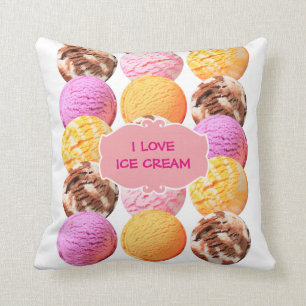 Fun Ice Cream Theme Cushion