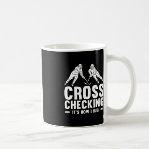 Fun Ice Hockey Art For Men Women Kids Ice Hockey L Coffee Mug