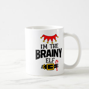 Fun Im The Brainy Elf Costumes Christmas Family Ma Coffee Mug