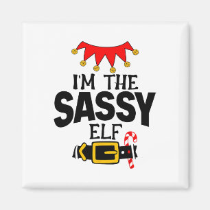 Fun Im The Sy Elf Costumes Christmas Family Matchi Magnet