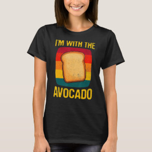 Fun I'm with the Avocado Toast Halloween Costume T-Shirt