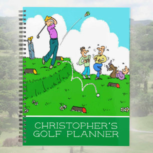 Fun image of Golfers playing Golf. Golfing Planner