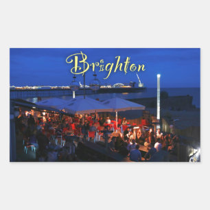 Fun in Brighton! Rectangular Sticker