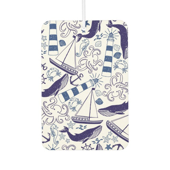 Fun in the Sea Car Air Freshener (Front)