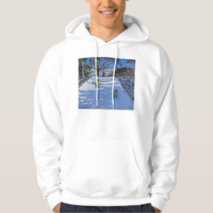 Fun in the snow Wash Green Derbyshire 2014 Hoodie