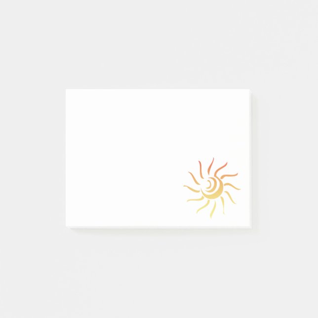 Fun in the Summer Sun Post-it Notes (Front)