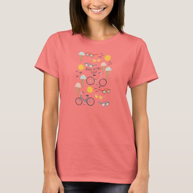 Fun in the Summertime Sun T-Shirt (Front)